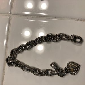 Judith Ripka Sterling Silver Bracelet